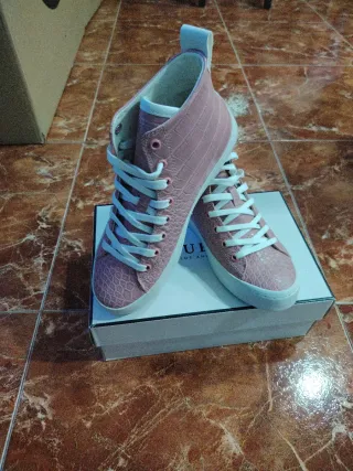 Zapatillas Guess Elga Mujer Rosa Talla 38