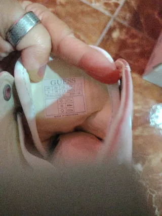 Zapatillas Guess Elga Mujer Rosa Talla 38