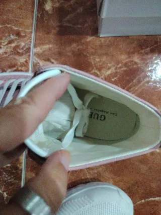 Zapatillas Guess Elga Mujer Rosa Talla 38