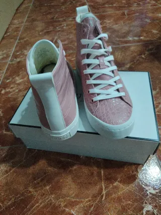 Zapatillas Guess Elga Mujer Rosa Talla 38