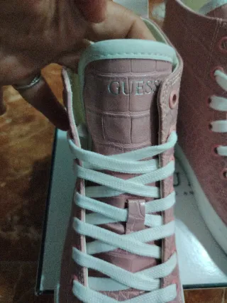 Zapatillas Guess Elga Mujer Rosa Talla 38