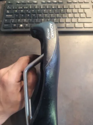 Sillín Adamo Racing Negro