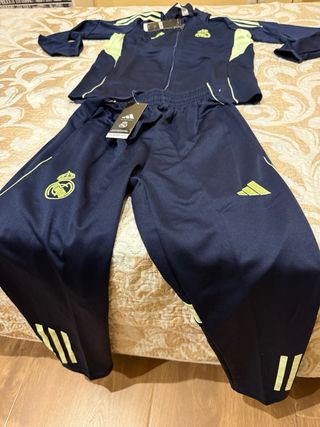 Chándal Adidas Real Madrid Niño 2026 Talla 8/9 año