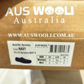 Mocasines Aus Wooli Azul