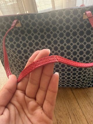 Bolso Ivanka Trump Azul y Rojo