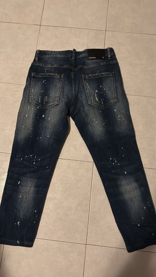 Jeans DSQUARED2 uomo blu