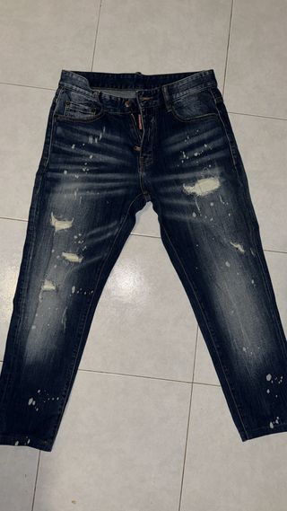 Jeans DSQUARED2 uomo blu
