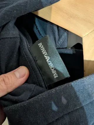 Sudadera Emporio Armani Azul Marino Talla M