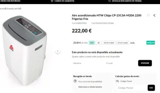 Aire Acondicionado Portátil CHIGO