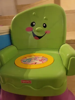 Silla musical Fisher Price para niños