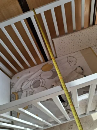 Cuna Trama con colchón y nórdico