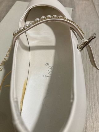 Zapatos comunión niña piel