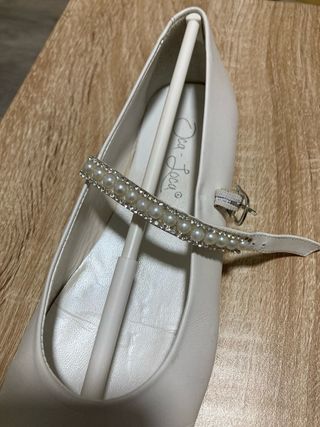 Zapatos comunión niña piel