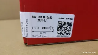 Anclajes HILTI HSA