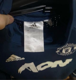 Sudadera Adidas Manchester United Azul
