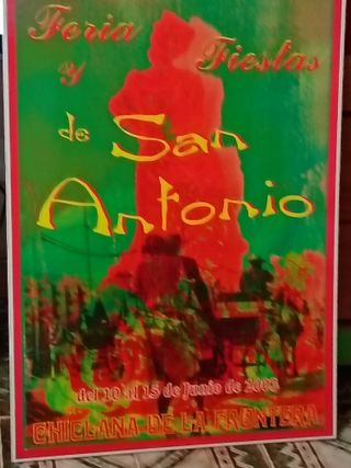 Cartel Feria Chiclana de la Frontera 2008 ,2003.