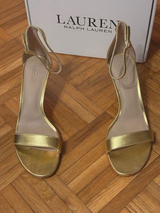 Sandali Oro Polo Ralph Lauren