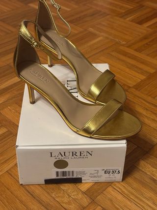 Sandali Oro Polo Ralph Lauren