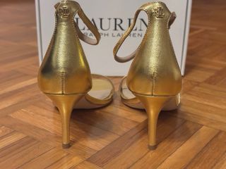 Sandali Oro Polo Ralph Lauren