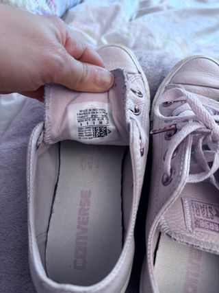 Zapatillas Converse rosas