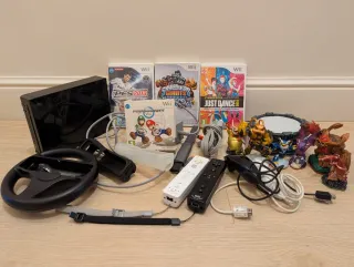 Pack Nintendo Wii + Mario kart Skylanders