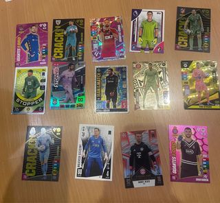 Cromos de porteros de fútbol