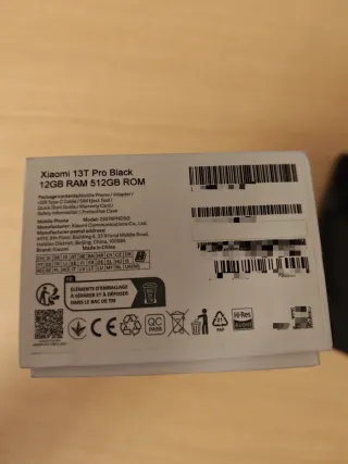 Xiaomi 13T Pro 512GB 12GB RAM Negro