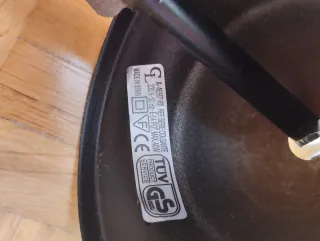 Lámpara de techo negra 3 brazos