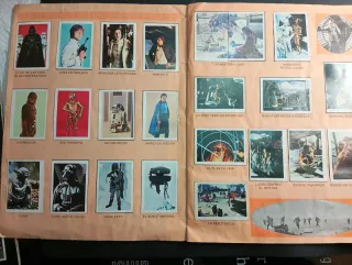 Album Cromos El Imperio Contraataca Star Wars
