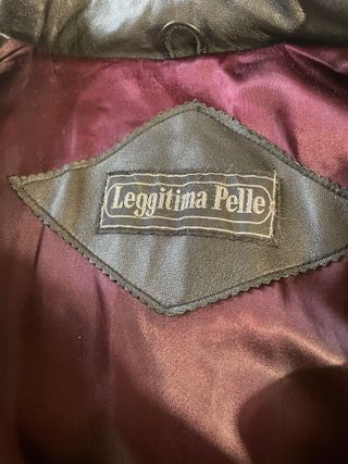 Cazadora cuero hombre vintage | Años 80