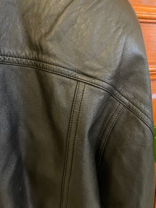 Cazadora cuero hombre vintage | Años 80