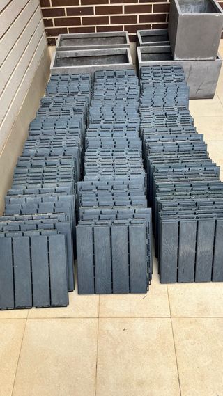 Baldosas Exterior Gris Oscuro Runnen IKEA