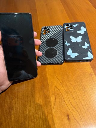 Samsung A52 Negro + Funda Protectora