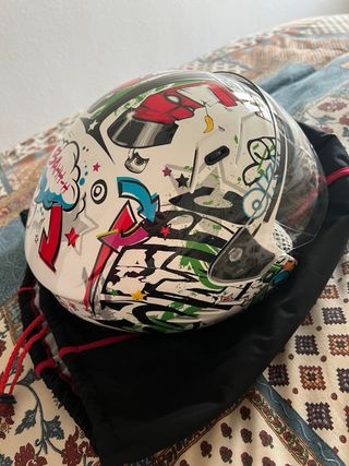 Casco Moto Shiro Talla XS 52cm