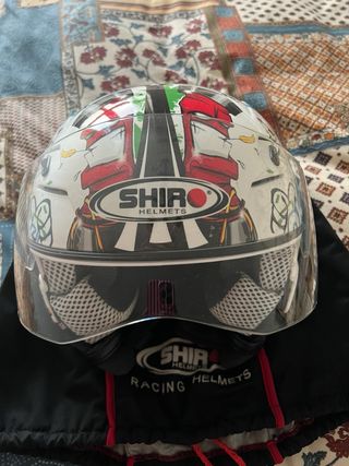 Casco Moto Shiro Talla XS 52cm