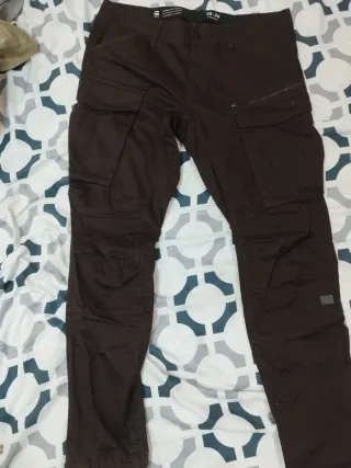 Pantalón Cargo G-Star Raw 38/36 Marrón