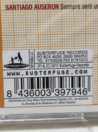 SELLADO CD Que Tiene Esta Bola 2011 , PIEZA COLEC