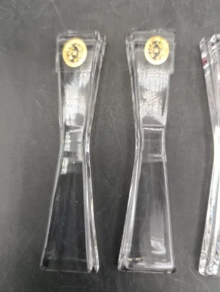 Reposacubiertos de cristal húngaro