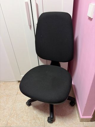 Silla de escritorio negra