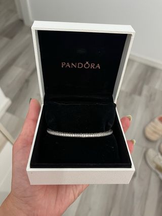 Pulsera Pandora Circonitas Plata Nueva