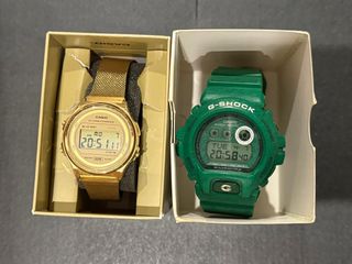 Pack 2 Relojes Casio: Vintage y G-Shock