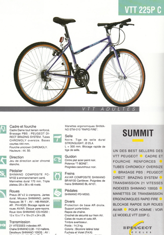 Bicicleta Vintage Peugeot Summit