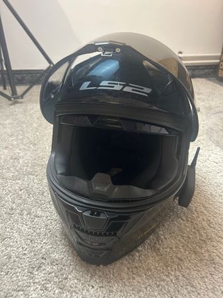 Casco LS2 Vector 2 Carbono + Intercom EJEAS V6 Pro