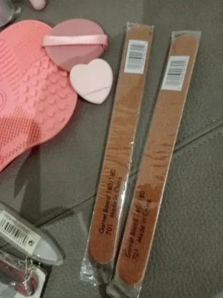 Lote brochas maquillaje y manicura Elite, Lancome