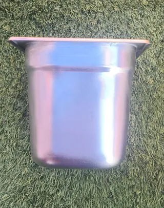 Cubeta in acciaio inossidabile per uso professionale