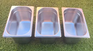 Cubeta in acciaio inossidabile per uso professionale