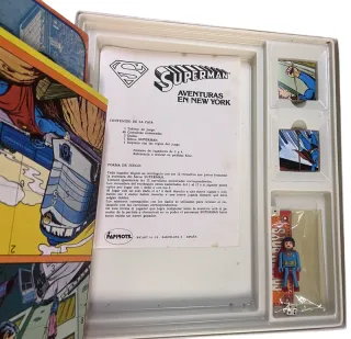 Superman Aventura en Nueva York Papirots 70s