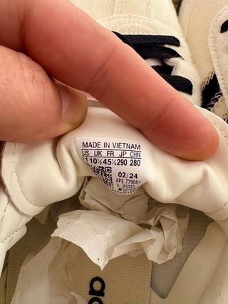 Zapatillas Blancas Talla 45