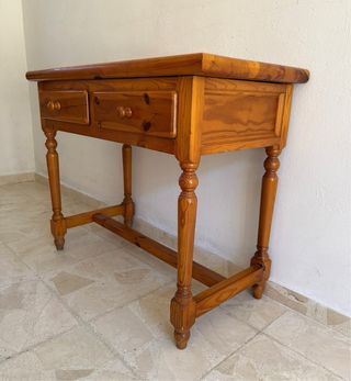 Escritorio infantil madera pino