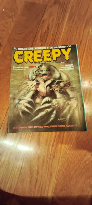 Saga revistas "Creepy" 19 tomos + 1 antología